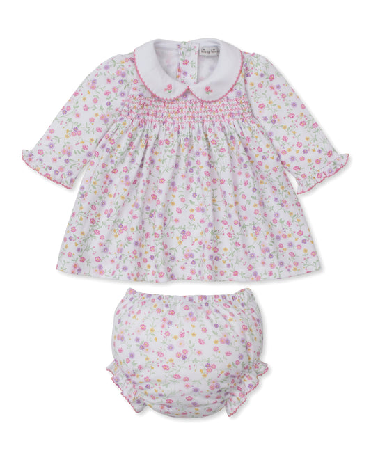 Autumn Gardens Smocked Dress Set