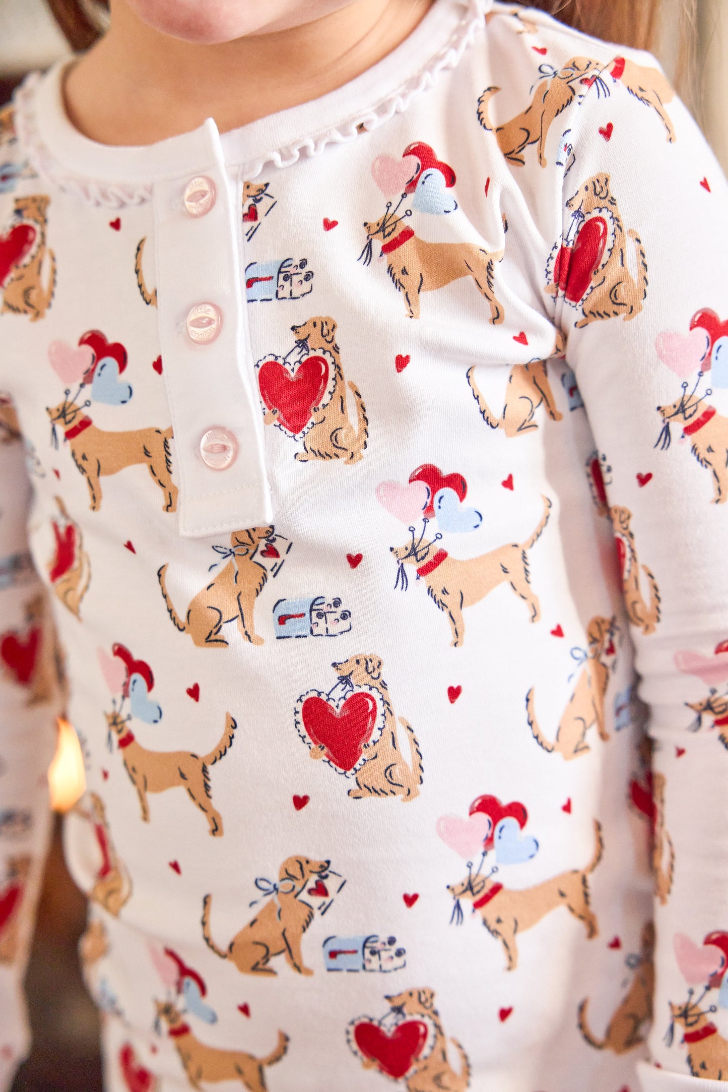 Ruffled Printed Jammies