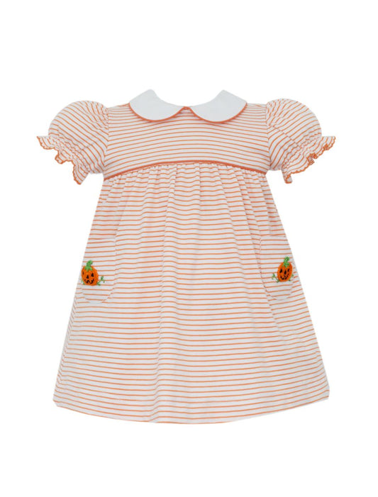 Jack O' Lantern Girl's Knit Dress S/S