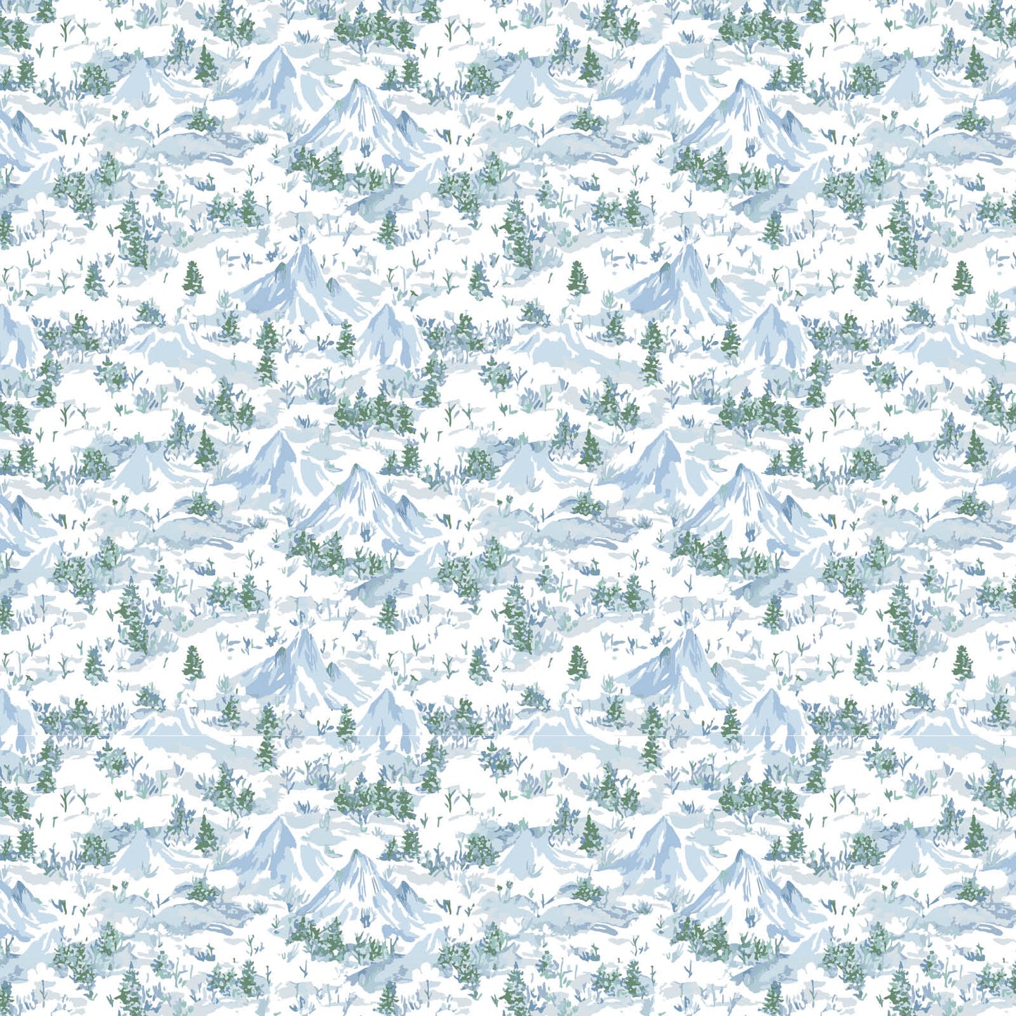 Snow Capped Mountains