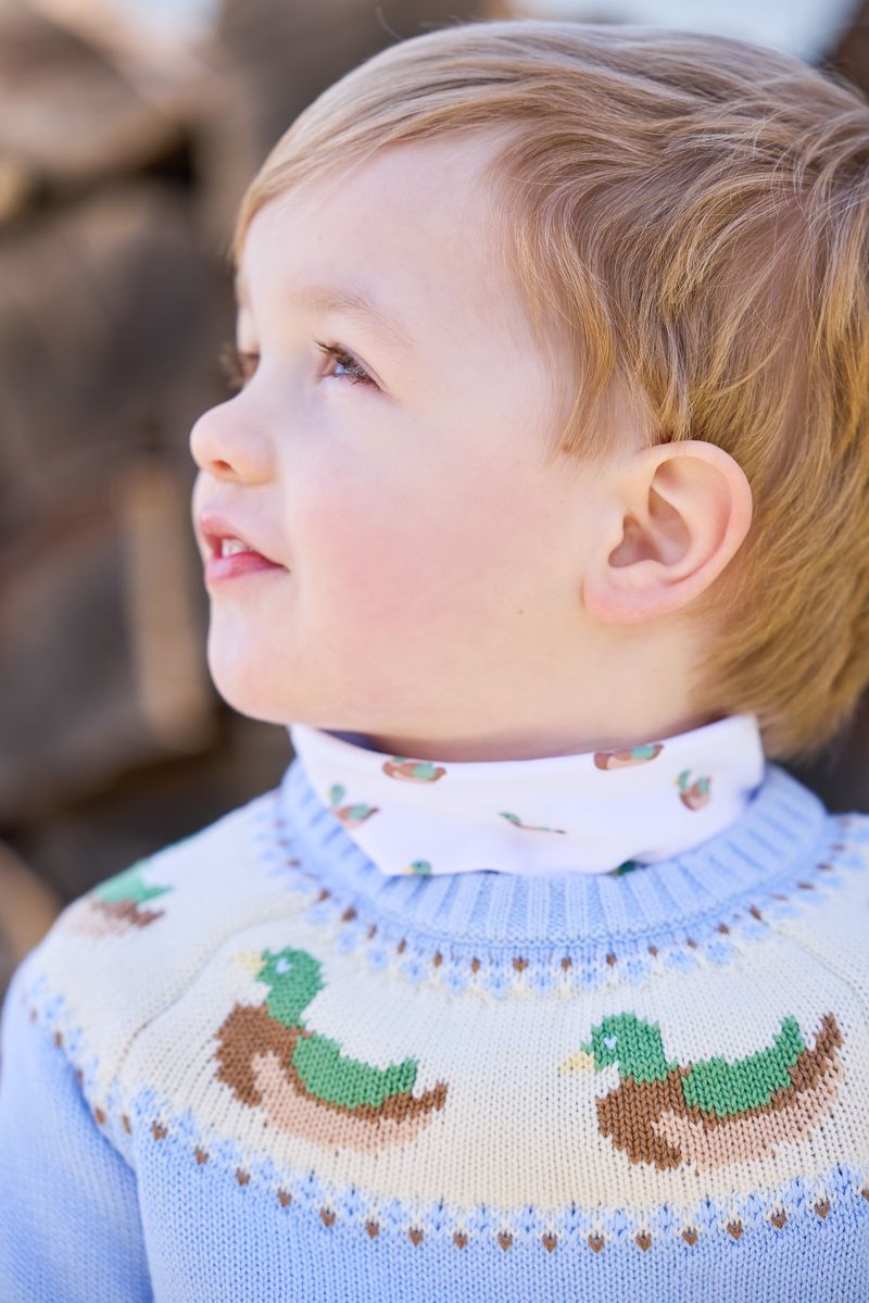 Printed Turtleneck