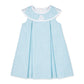 Linen-Look Dress With Vintage Flower