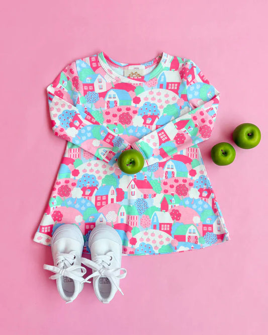Long Sleeve Polly Play Dress
