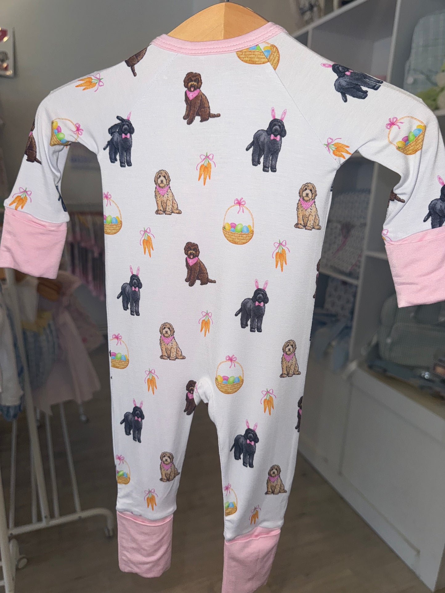 Ruffle Zip Up Jammies