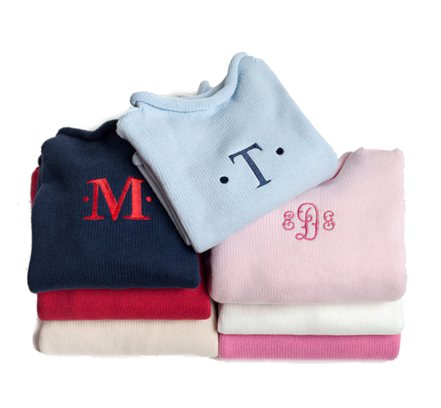 Jersey Rollneck Sweater Red