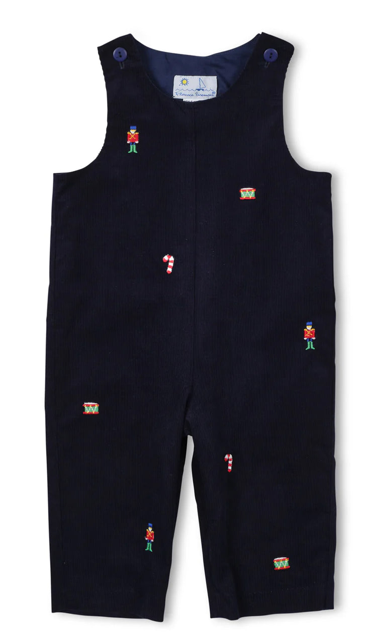 Corduroy Longall w/ Allover Embroidery