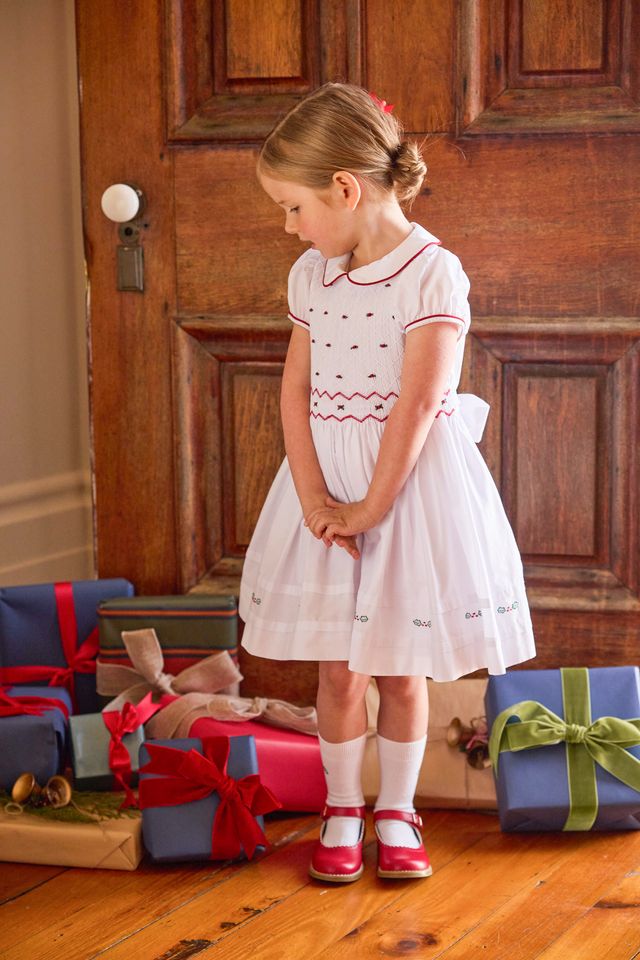 Smocked Claiborne Dress