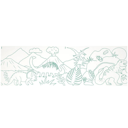 Dino Coloring Roll