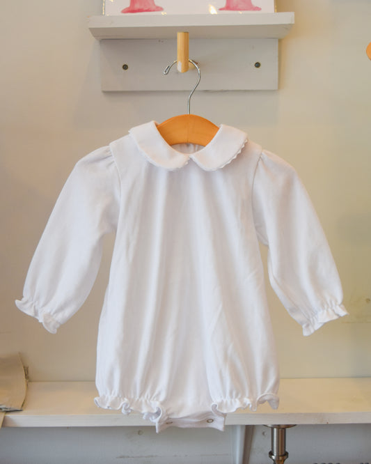 Long Sleeve Collared Bubble with Ric Rac