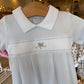 Premier Playful Pups Playsuit W/ Hand Embroidered Stripe