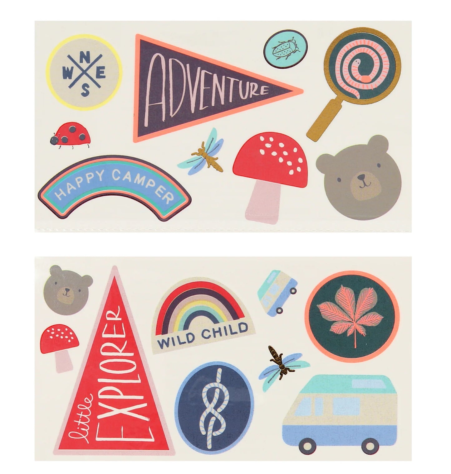 Outdoors Temporary Tattoos