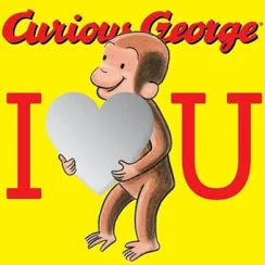 Curious George : I Love You Board Book with Mirrors